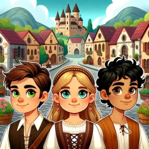 la amistad de damian cristina y gael