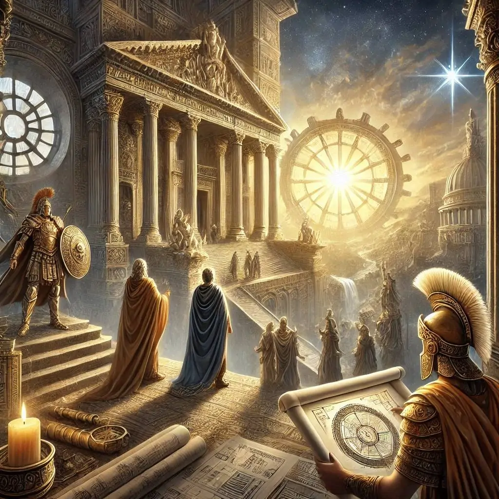 la arquitectura del poder legado del imperio de dani fortaleza para la reina mey y el guerrero gael