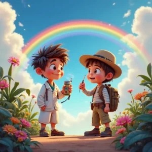 la aventura arcoiris de los hermanos cientificos un viaje magico con rainbow friends