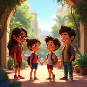 la aventura comienza en el aula de la amistad