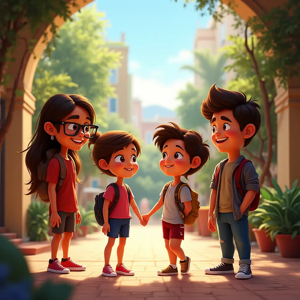 la aventura comienza en el aula de la amistad