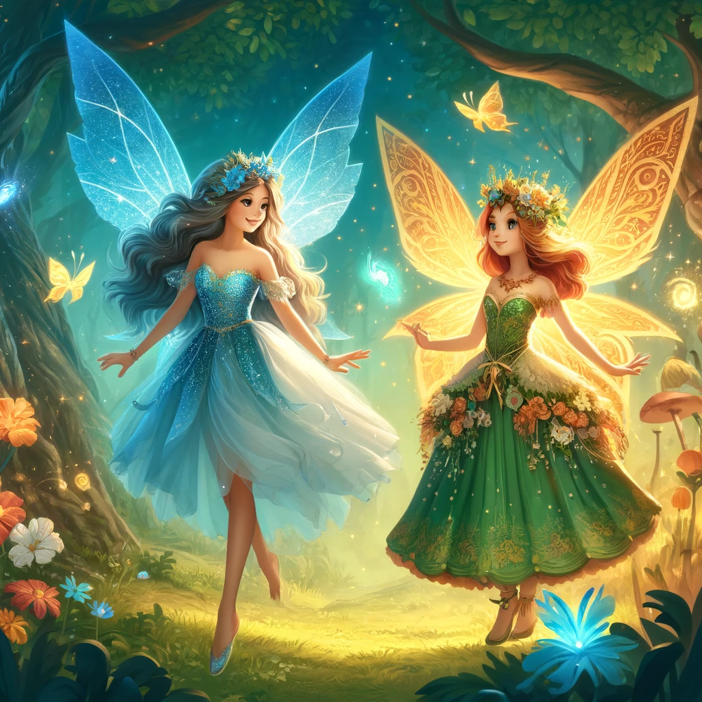 la aventura de alin y greta en el bosque encantado