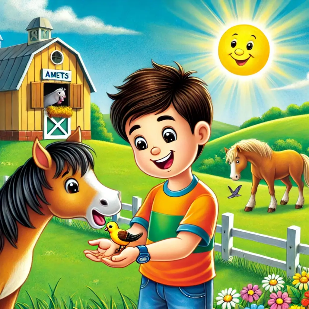 la aventura de amets en la granja de caballos