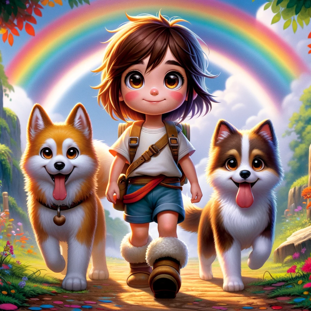 la aventura de azami al final del arcoiris