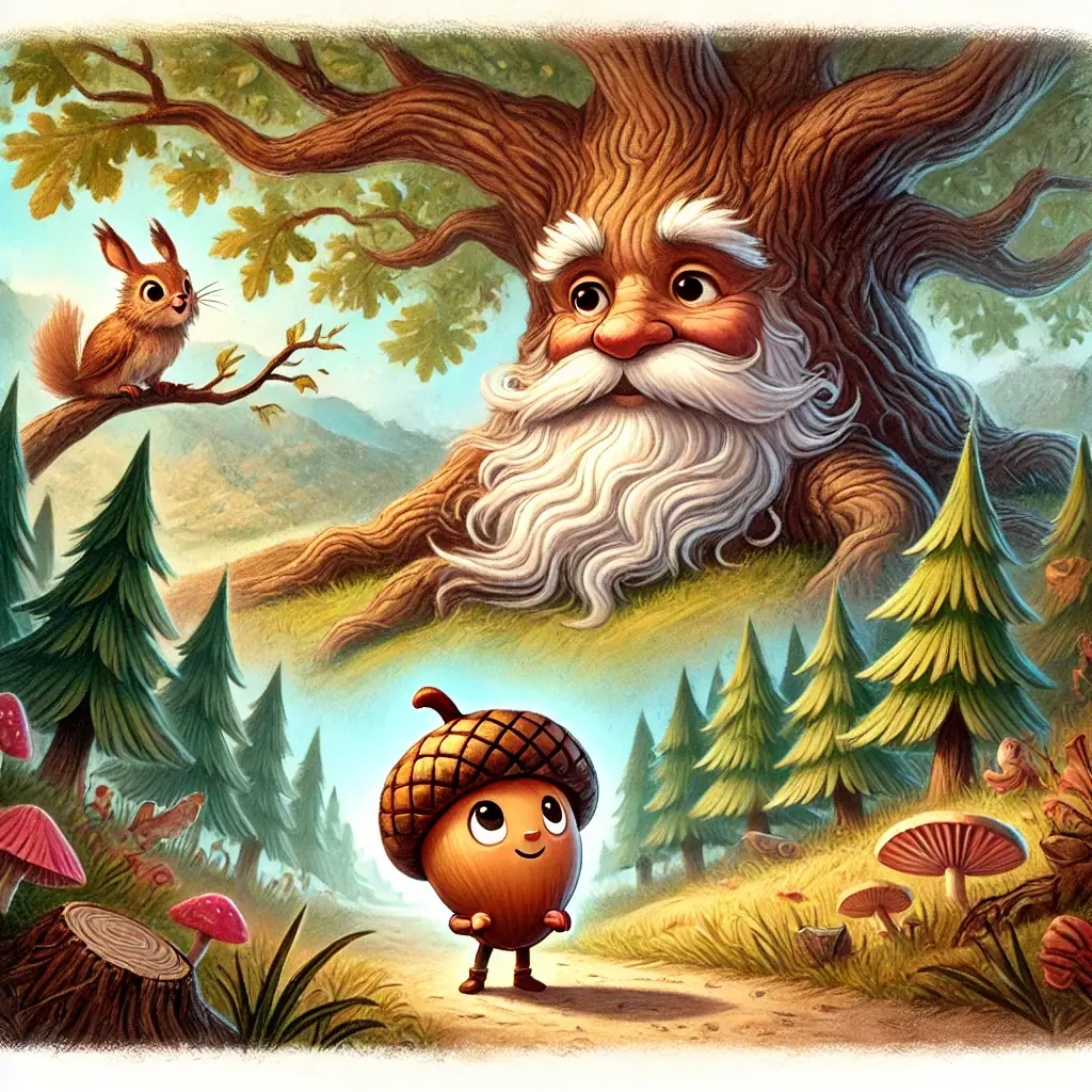 la aventura de bellotita el sueno de un nuevo encino