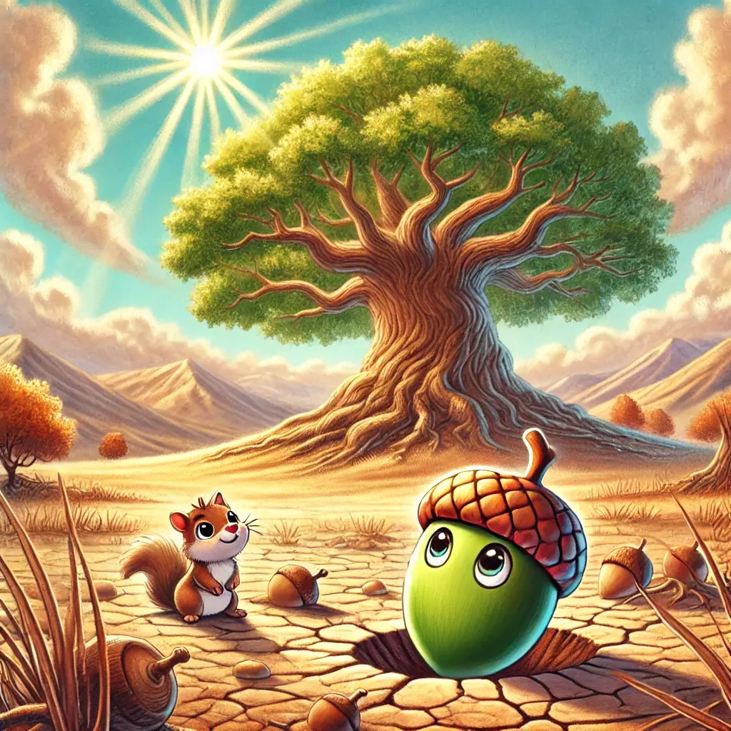 la aventura de bellotita un sueno con raices profundas bajo el cielo libre