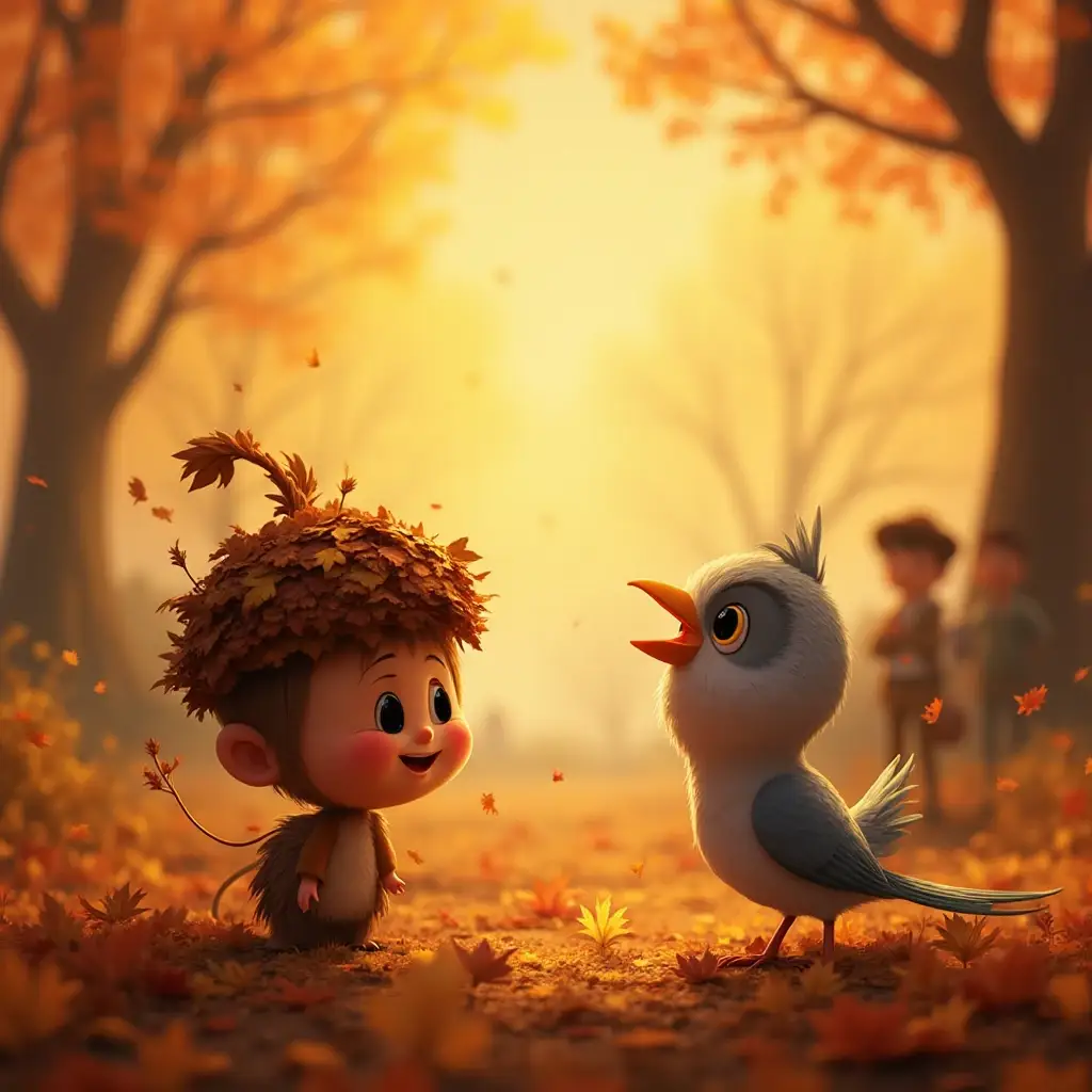 la aventura de chota la bellota y su amiga la gabiota bajo el manto dorado del otono (1)