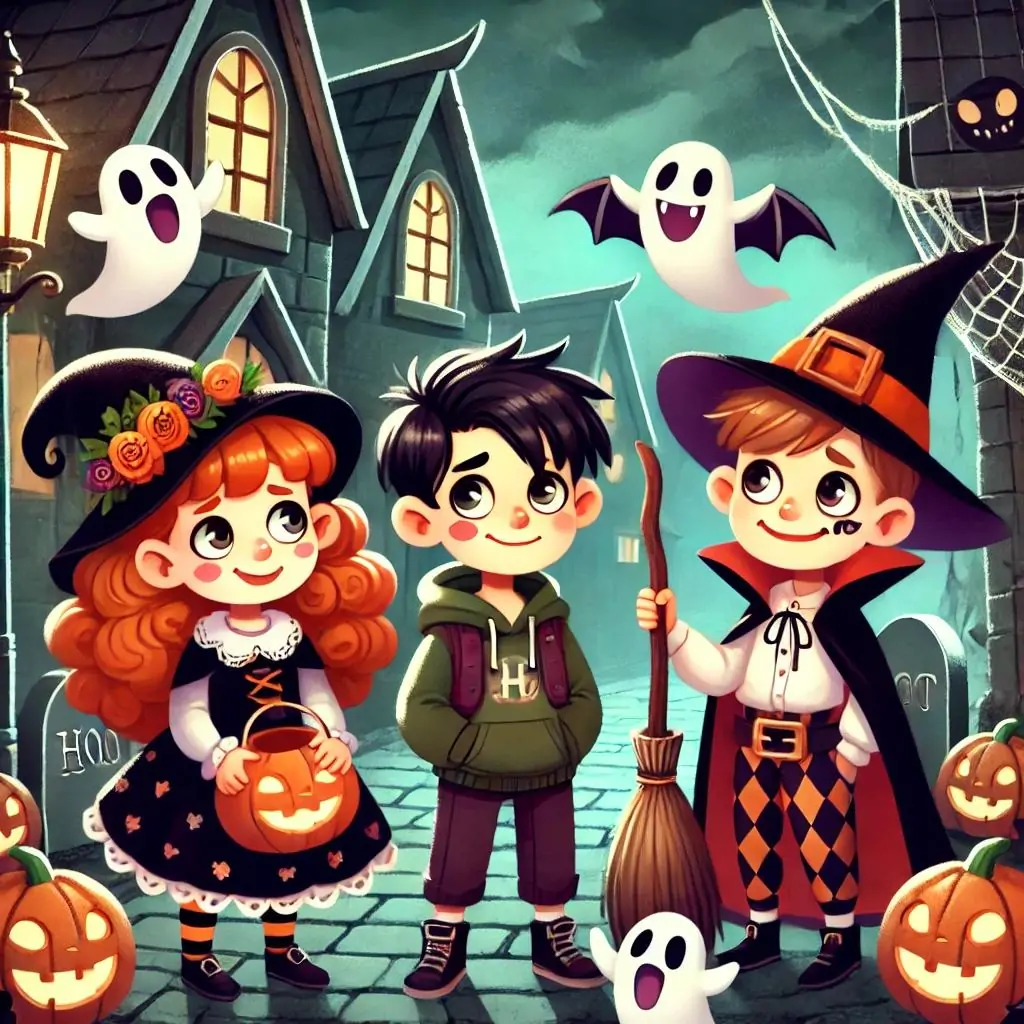 la aventura de halloween de leyre asier y pilar