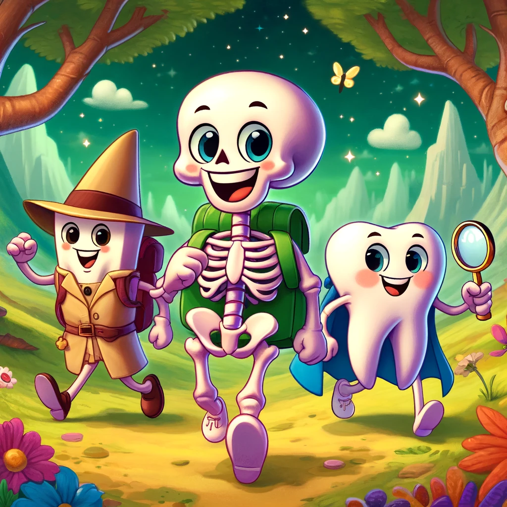 la aventura de hueso costillas y dientes