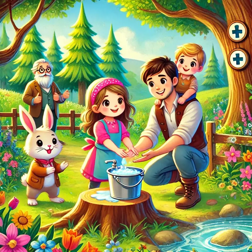 la aventura de isabel y cris lavarse las manos es divertido