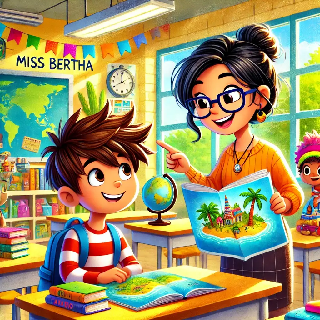 la aventura de leo miss bertha y amigo