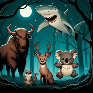 la aventura de los cinco amigos en el bosque encantado