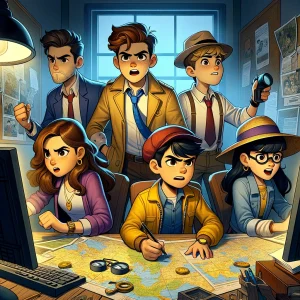 la aventura de los cinco detectives