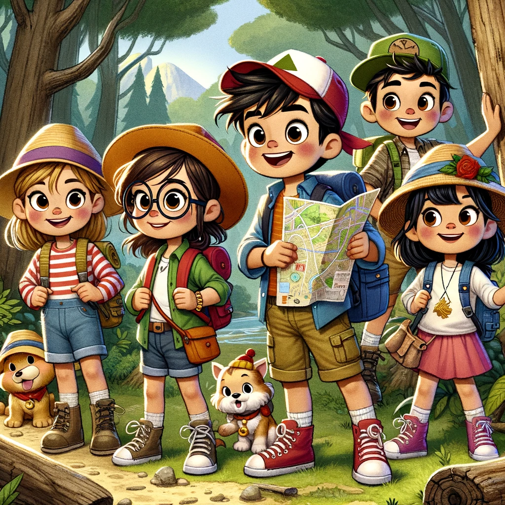 la aventura de los cinco y el perrito perdido