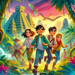 la aventura de los cuatro exploradores