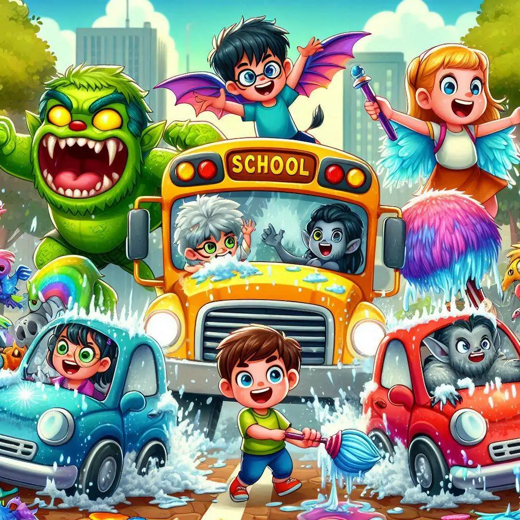 la aventura de los monstruo amigos