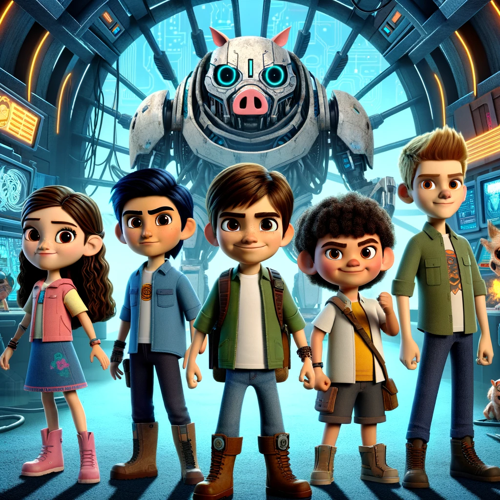 la aventura de los seis