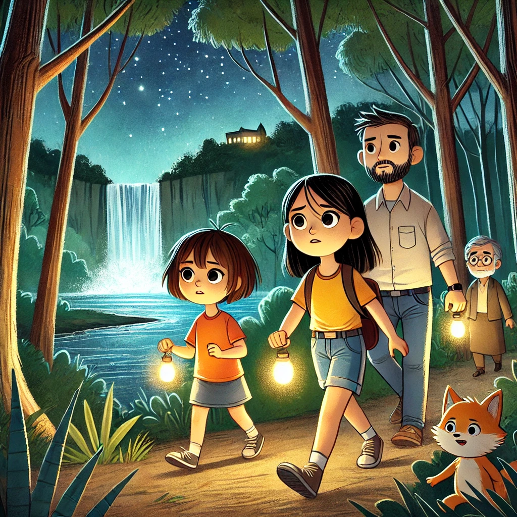 la aventura de los superheroes del camping
