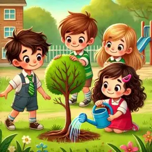 la aventura de lucas y el arbol magico