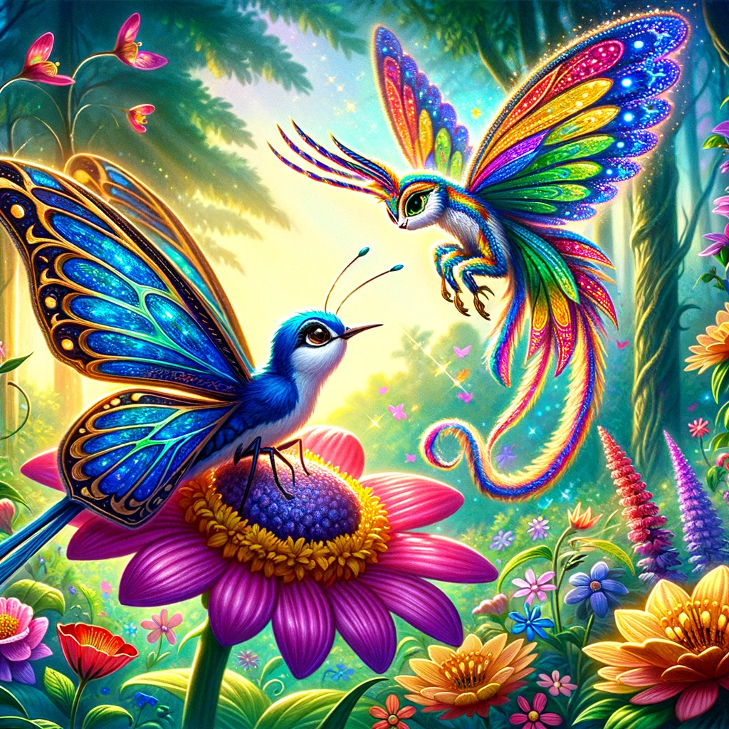 la aventura de mariposa mari y el caprichoso colibri