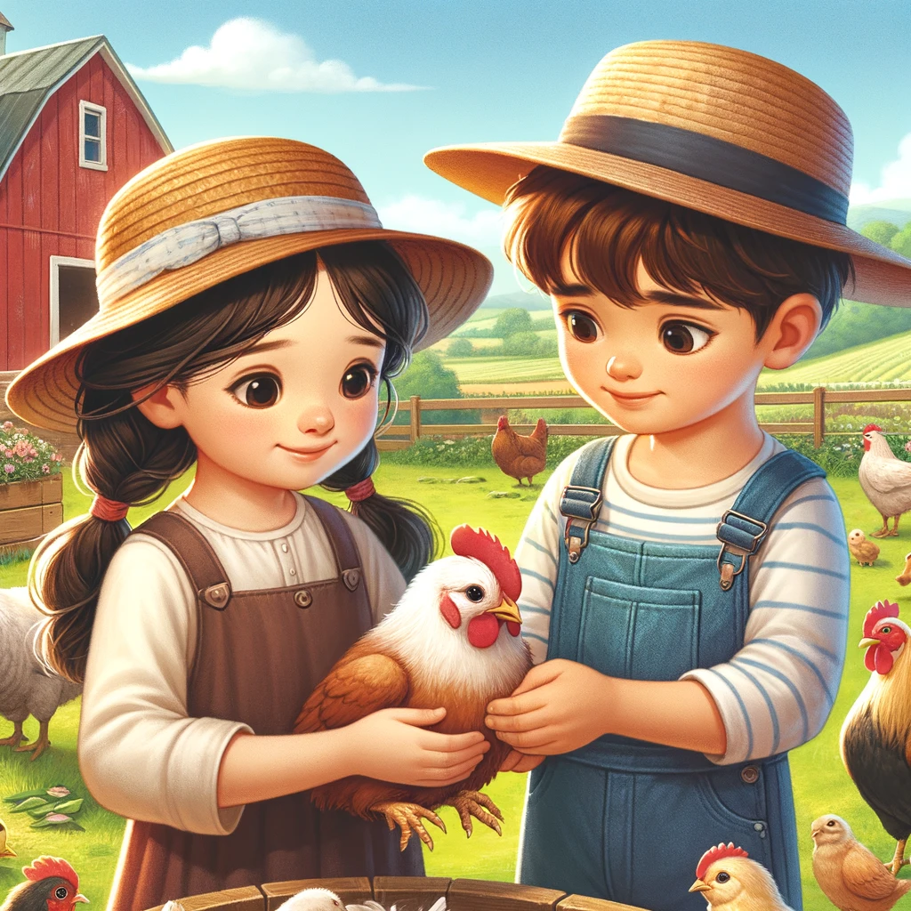 la aventura de nahomi y liam en la granja encantada