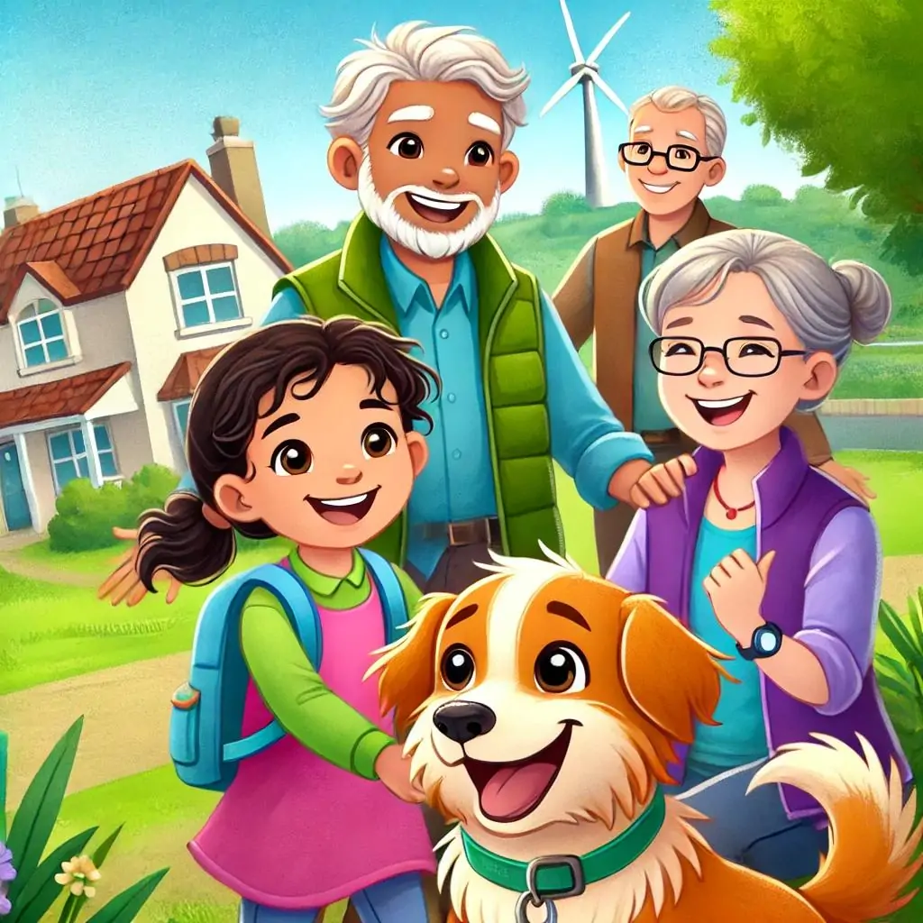 la aventura de noelia y milo en familia