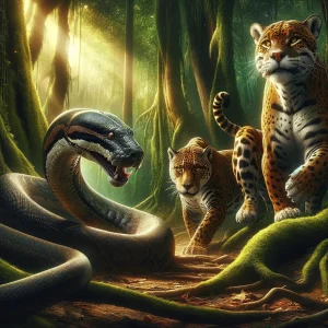 la aventura de tercipelo jaguar y saino