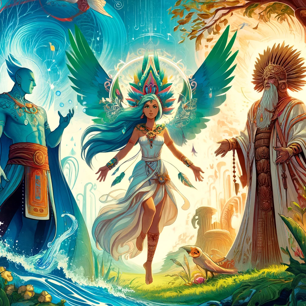 la aventura de tlaloc ehecatl y tlalnantzin
