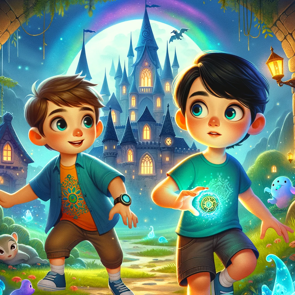 la aventura del amuleto magico