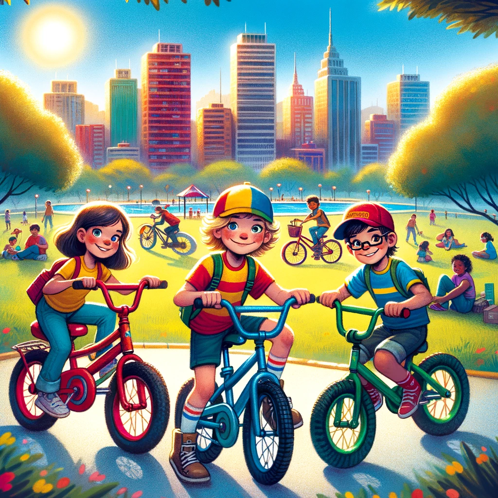 la aventura en bicicleta de milo carol y alejandro