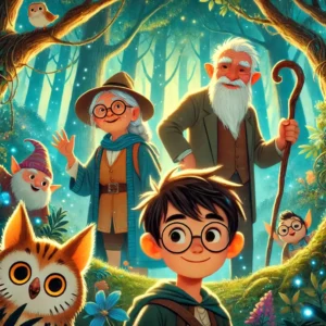 la aventura en el bosque magico