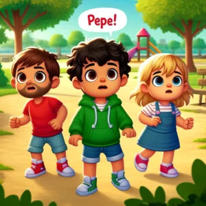 la aventura en el parque de juanito pepe y lola
