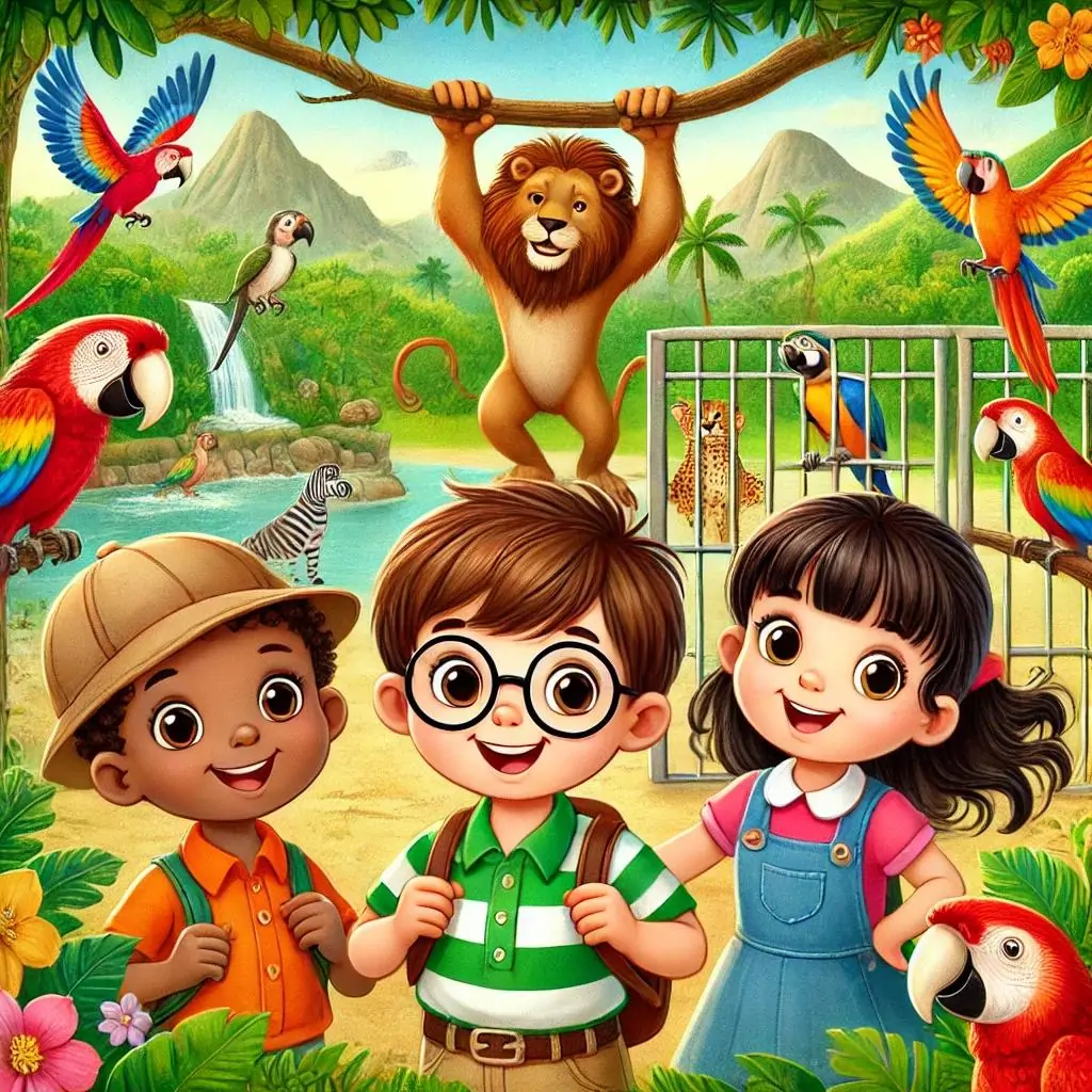 la aventura en el zoologico