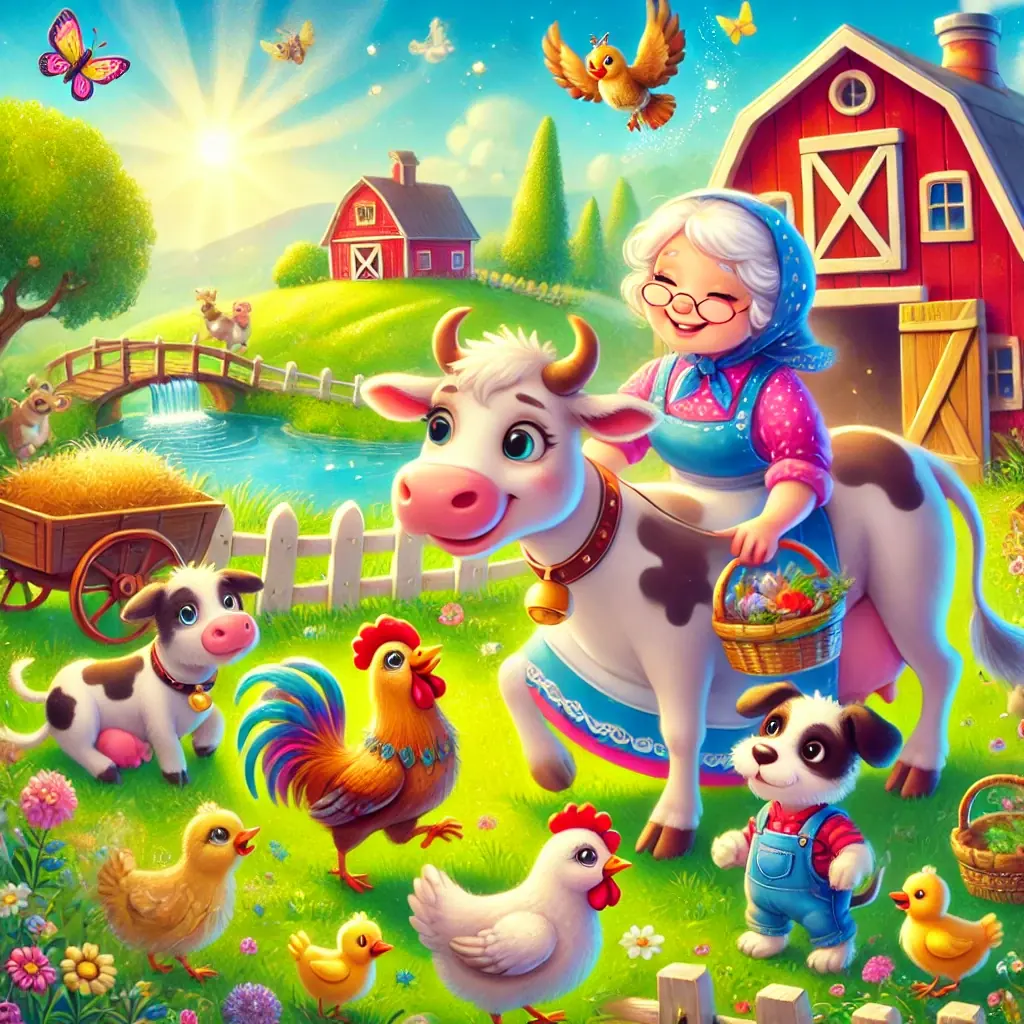 la aventura en la granja de la abuela