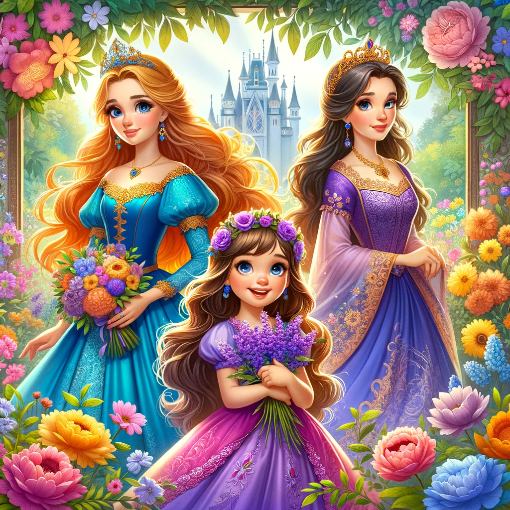 la aventura floral de las princesas nataly y cecy