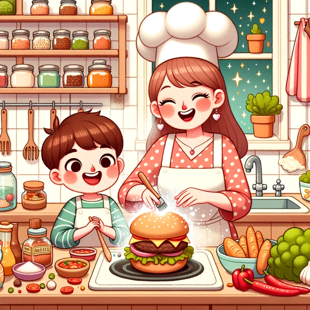 la aventura magica de leo y la hamburguesa parlante