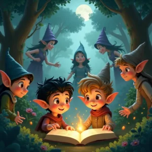 la aventura magica de marta y rodrigo un viaje inesperado al mundo de los duendes y las brujas