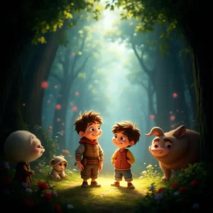 la aventura magica en el bosque encantado de los secretos escondidos (1)