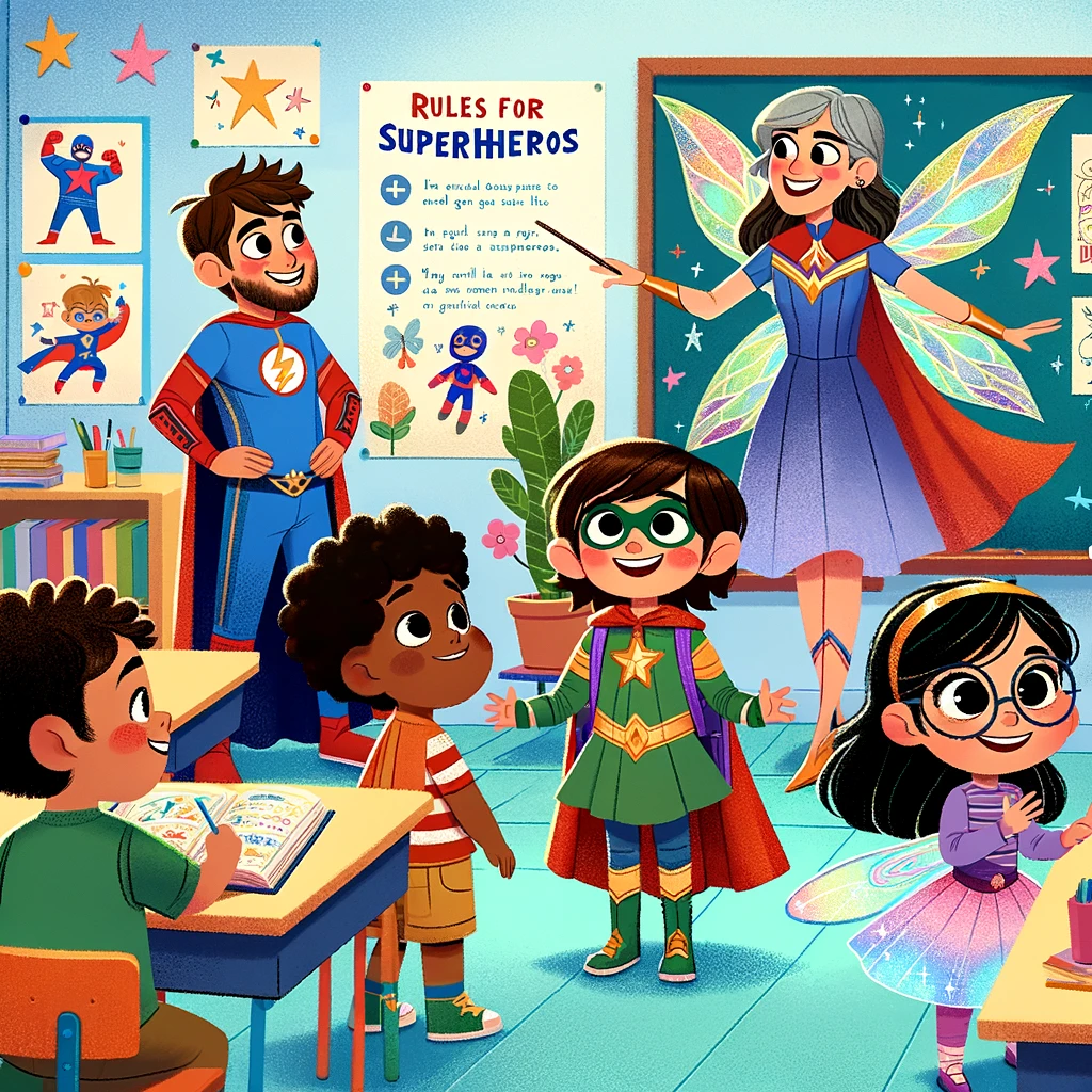 la aventura magica en la escuela de superheroes