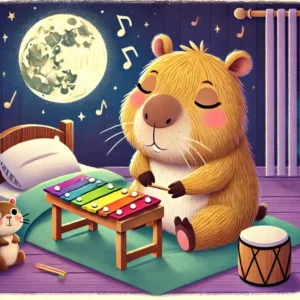 la aventura ritmica de chipi el capibara que encontro su melodia para dormir (1)