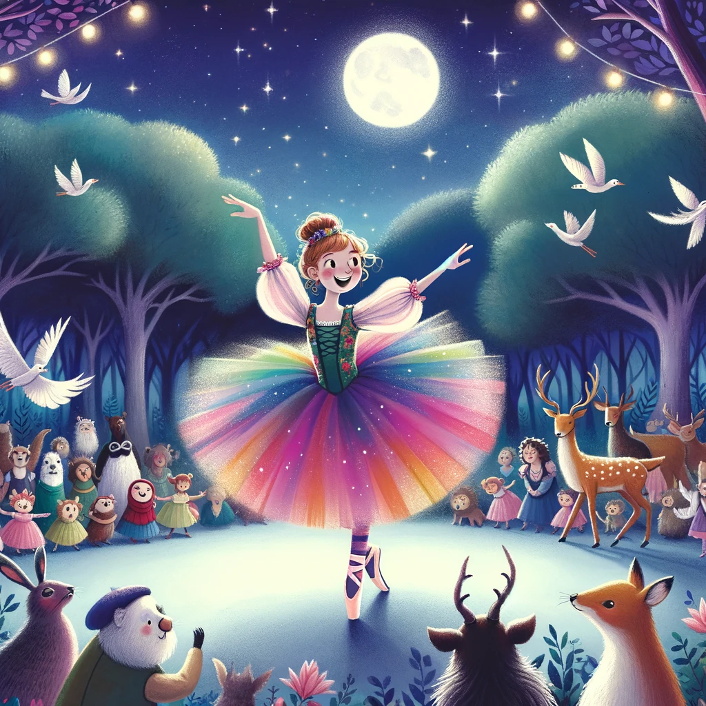 la bailarina de los bosques encantados