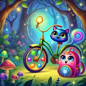 la bicicleta magica y la mochila parlante