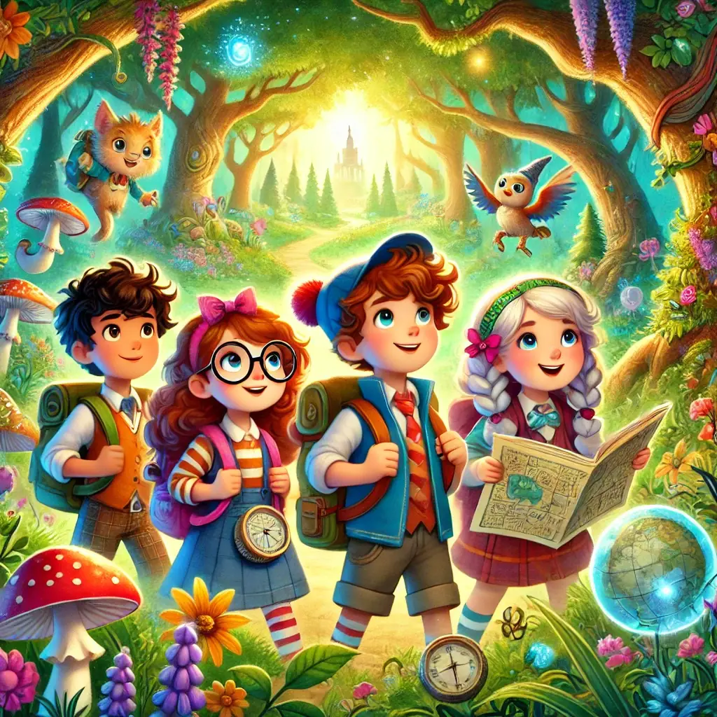 la busqueda de la sabiduria en el bosque magico