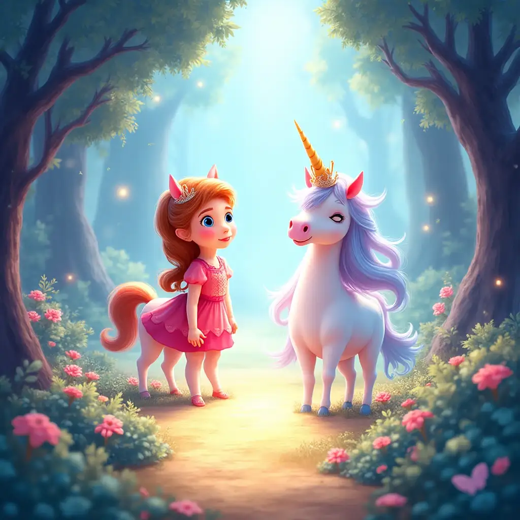 la busqueda magica del tesoro de las princesas y los unicornios brillantes (1)