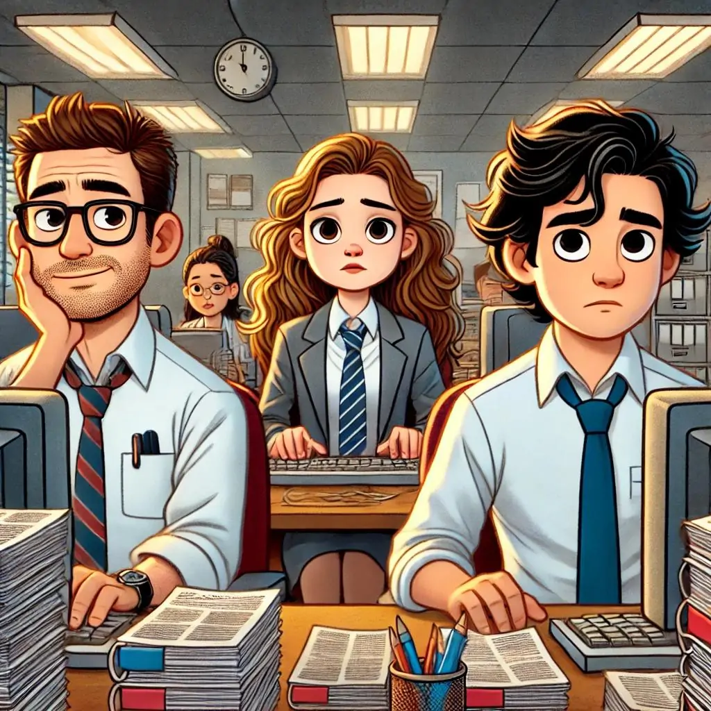 la carrera contra el tiempo en el departamento de gastos