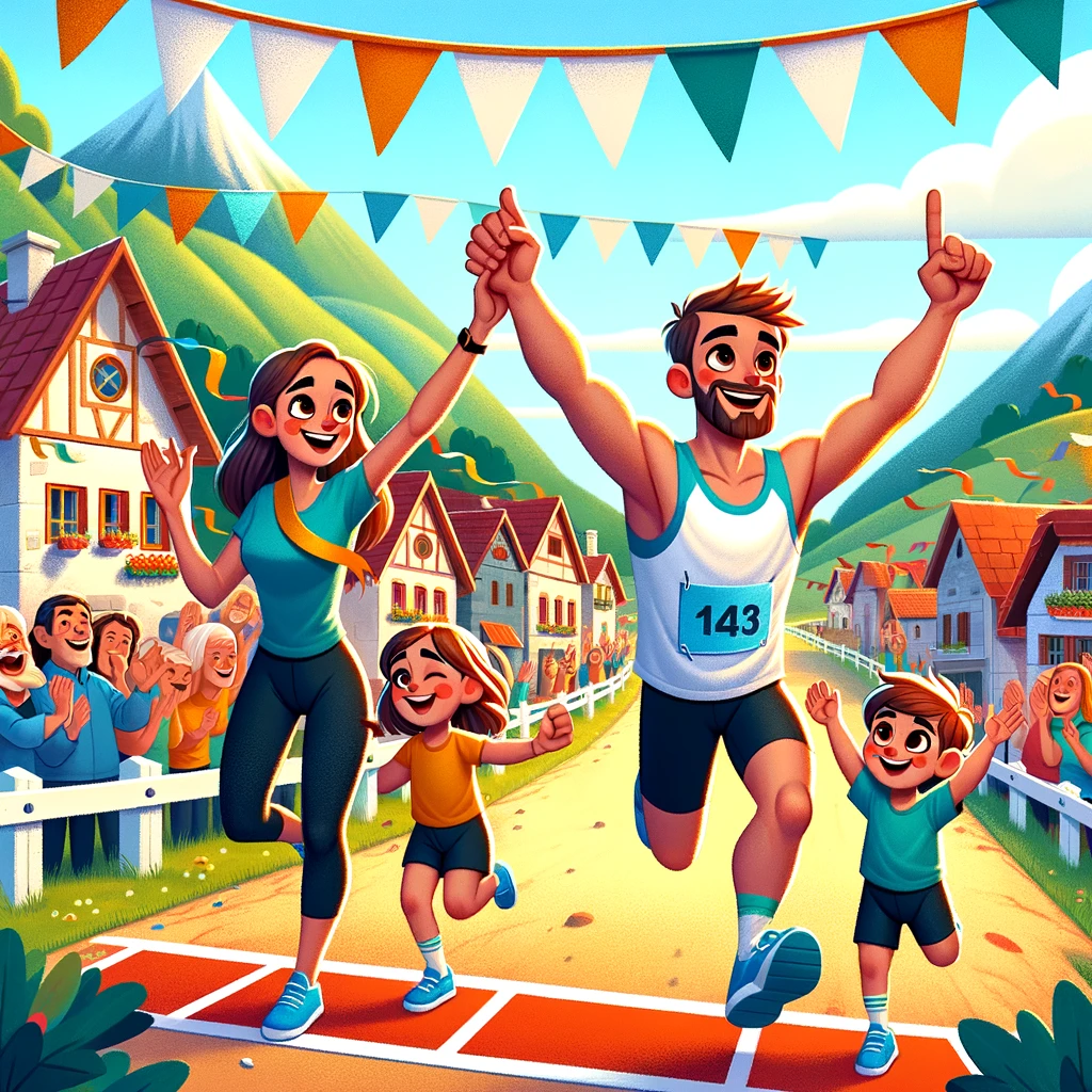 la carrera del triunfo