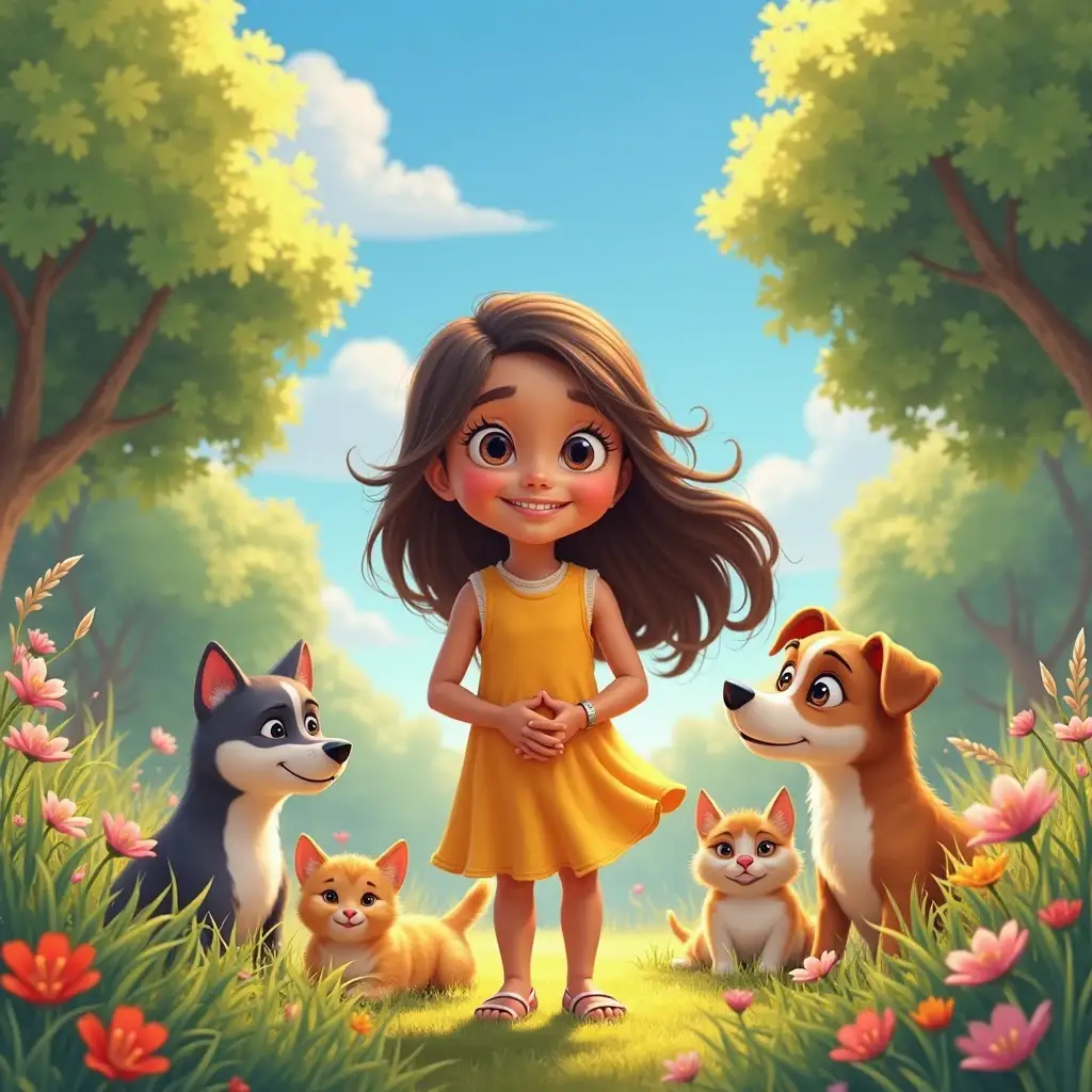 la chica con el corazon de oro y el amor por la naturaleza y los animales (1)