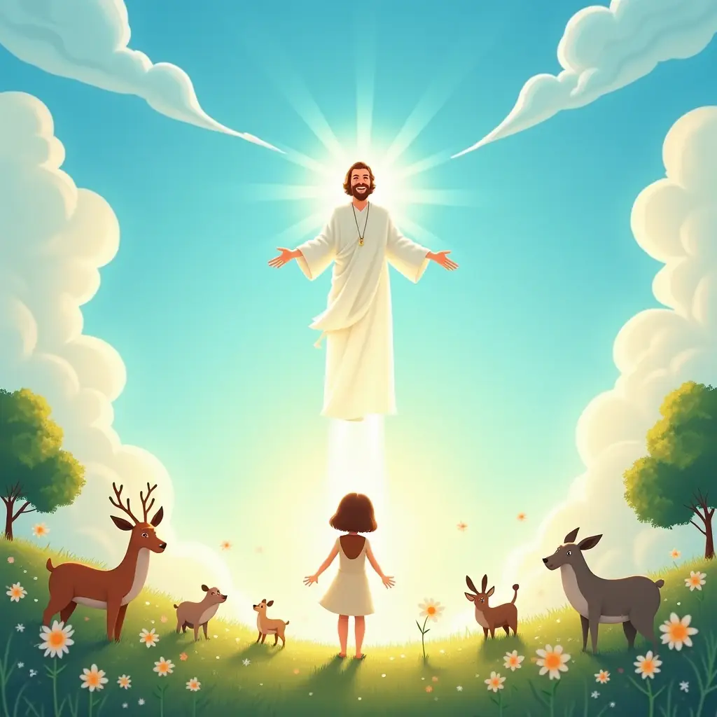 la creacion divina un cuento de amor y armonia entre dios y la naturaleza
