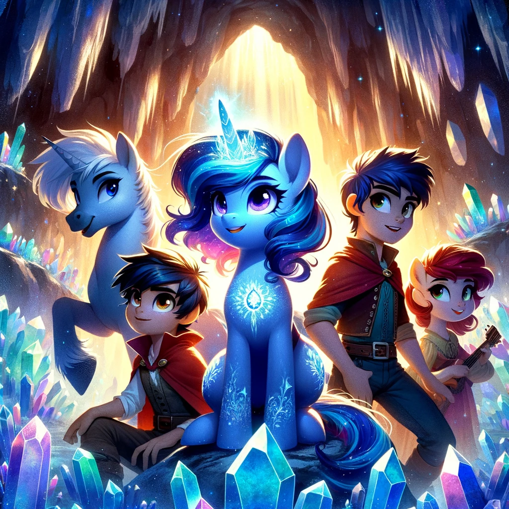 la cueva de cristal y la magia de la amistad