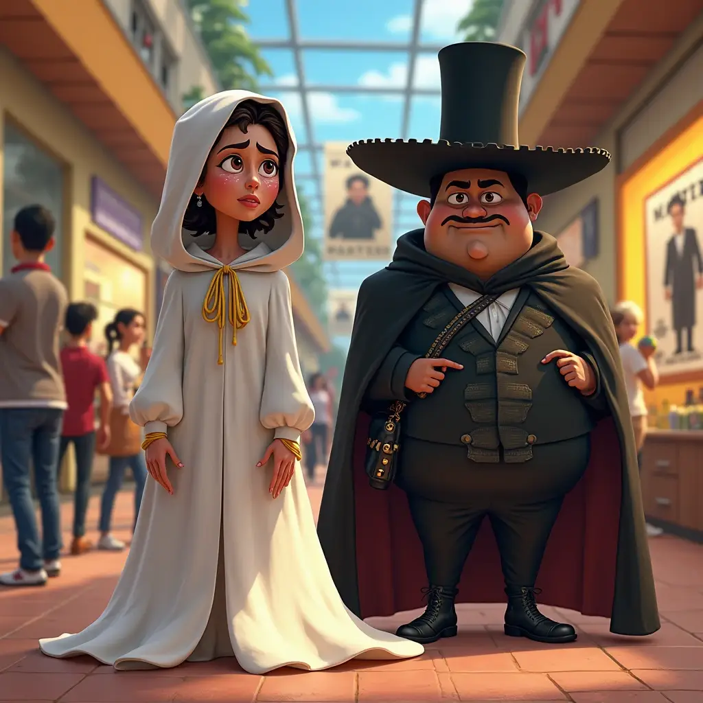 la desesperacion de la llorona un llanto en el centro comercial y un tributo al enigmatico charro negro (1)